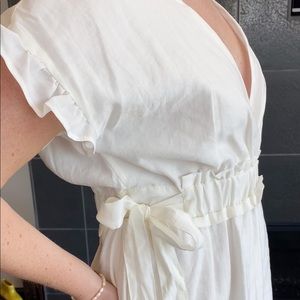 Zara white dress